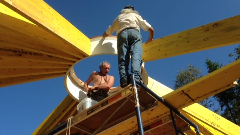 David Byers: yurt builder with a vision