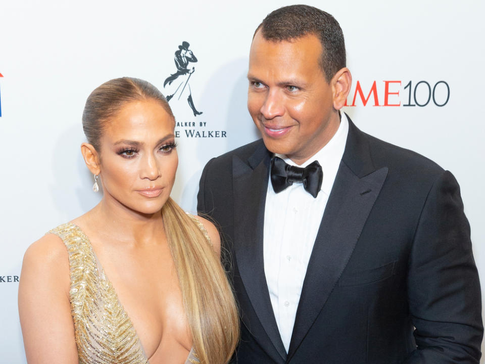 Jennifer Lopez und Alex Rodriguez bei einer Gala im Jahr 2018 (Bild: lev radin/shutterstock.com)