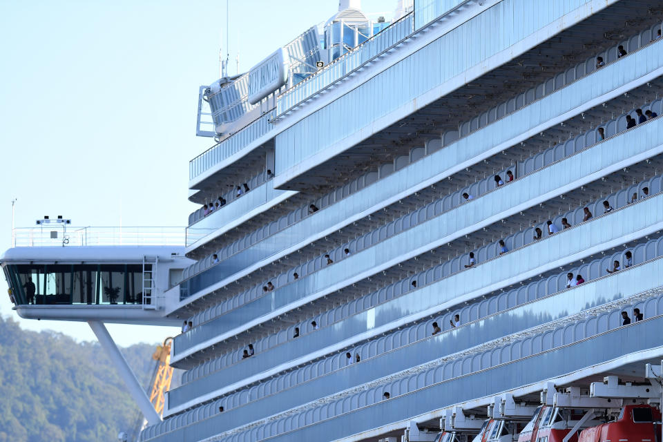 The NSW Police Commissioner has revealed the likely patient zero of the Ruby Princess (pictured) coronavirus outbreak.