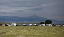 <p>View of the III% United Patriots’ Field Training Exercise camp during a patriot event in the country, outside Fountain, Colo., July 29, 2017. (Photo: Jim Urquhart/Reuters) </p>