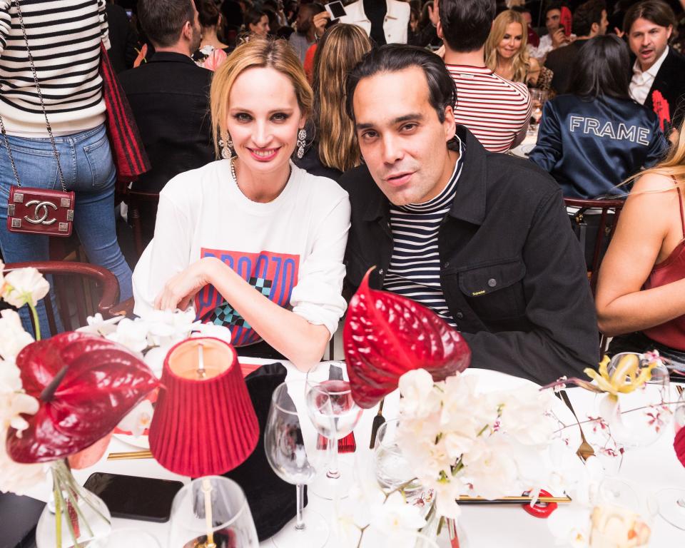 Lauren Santo Domingo and Andres Santo Domingo