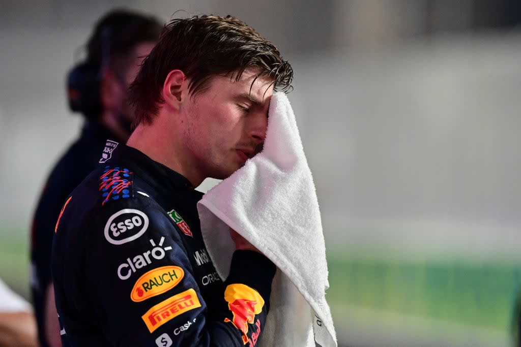 Max Verstappen finished second to Lewis Hamilton in Saudi Arabia (Andrej Isakovic, Pool Photo via AP) (AP)