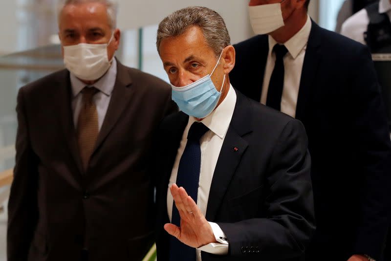 Verdict in trial of former French President Sarkozy