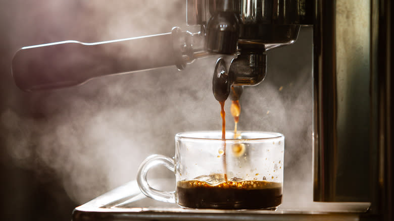 espresso brewing 