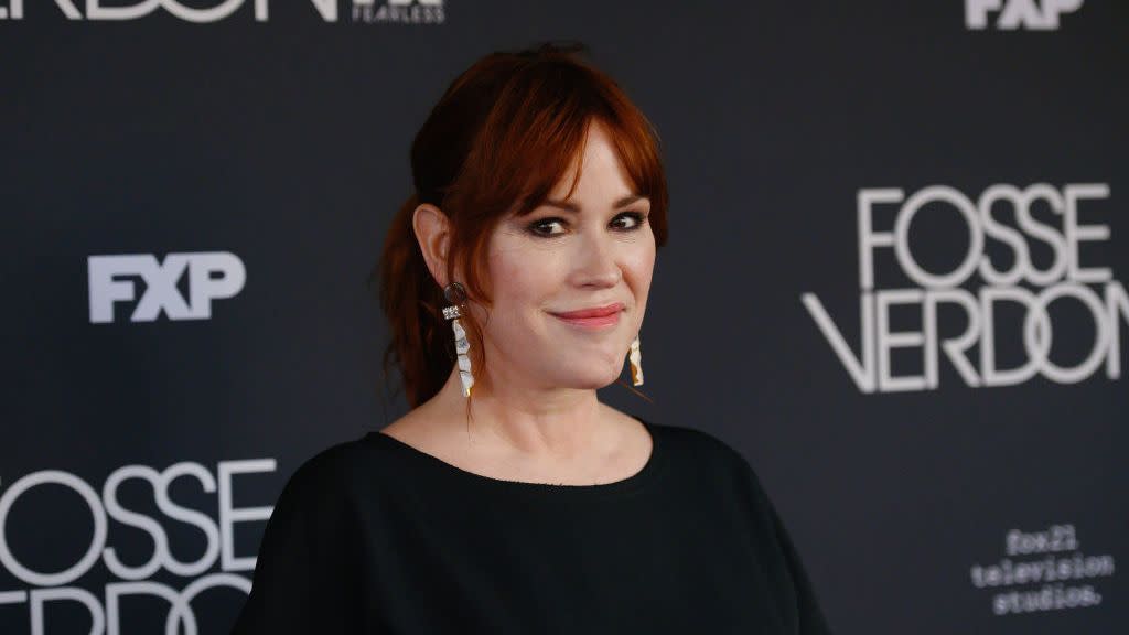 actress molly ringwald attends the new york premiere for fxs fosseverdon on april 08, 2019 in new york city