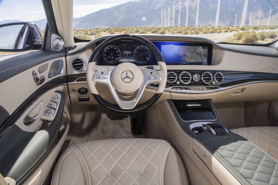 Mercedes-Maybach S560 2018 (crédito: Mercedes-Benz).