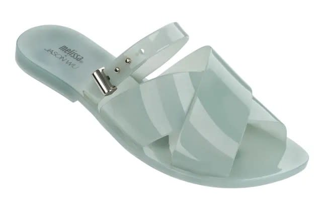 Melissa, Jason Wu, jelly, collaboration, sandal, footwear, mint green, designer 