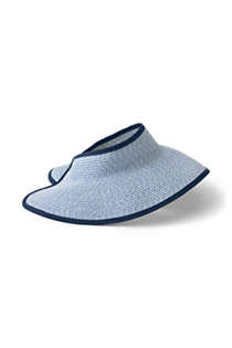 Lands' End Packable Straw Visor