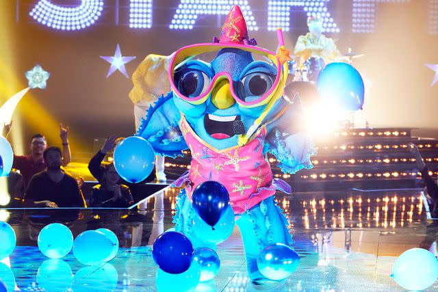 <p>Michael Becker / FOX</p> Starfish performing on 'The Masked Singer' season 11