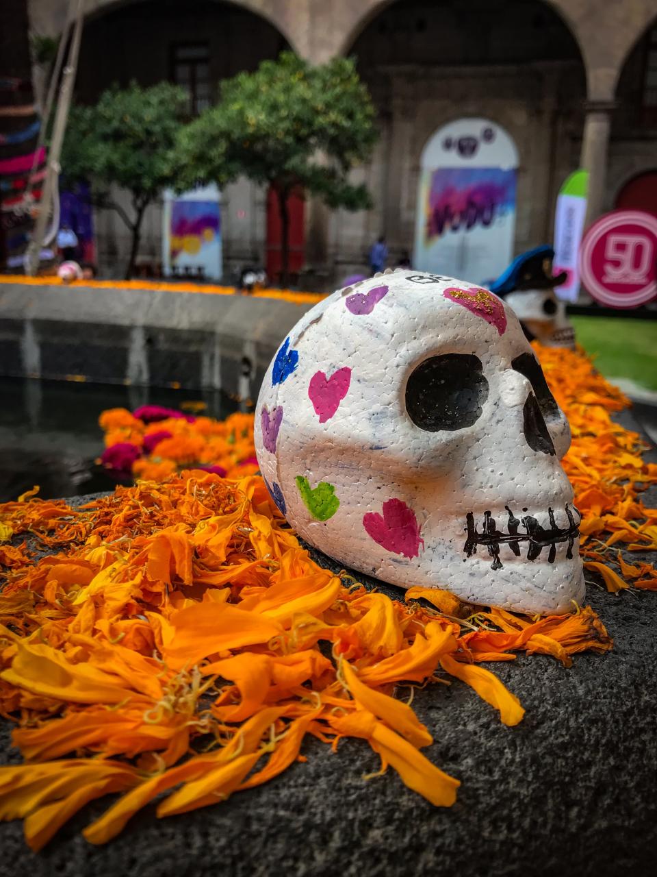 Day of the Dead skull