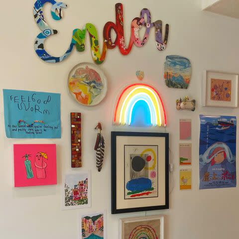 <p>Halsey Instagram </p> Halsey's son Ender's nursery