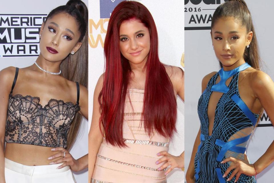 ariana grande, before and after, height