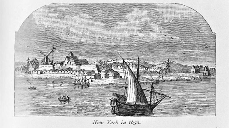 1650s picture of New York