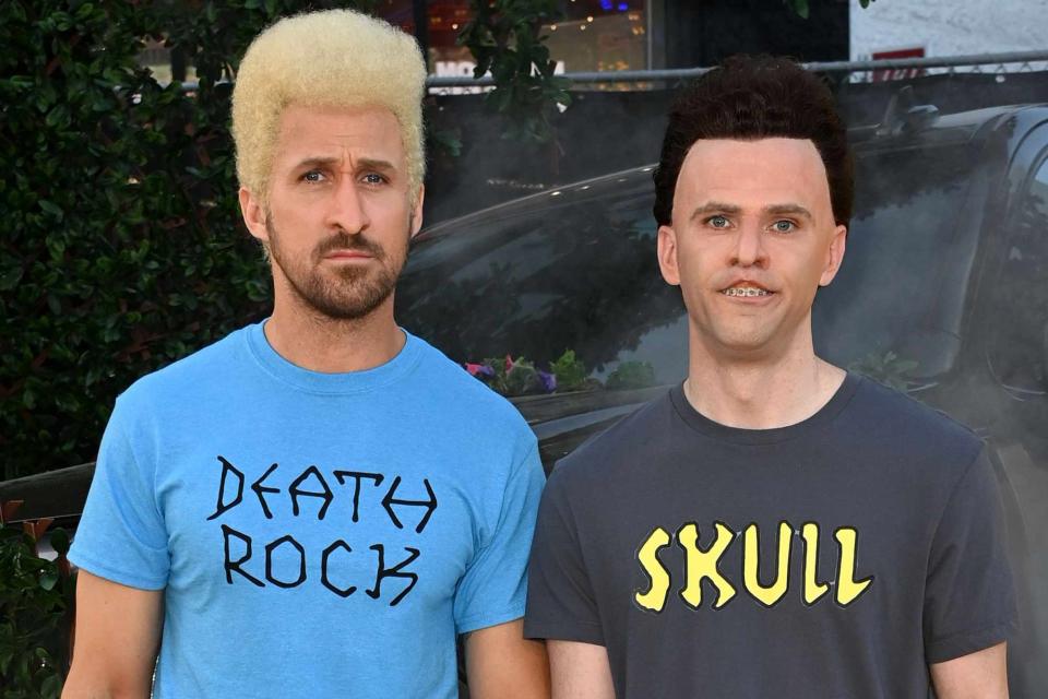 Ryan Gosling and Mikey Day Reprise Beavis and ButtHead at “The Fall