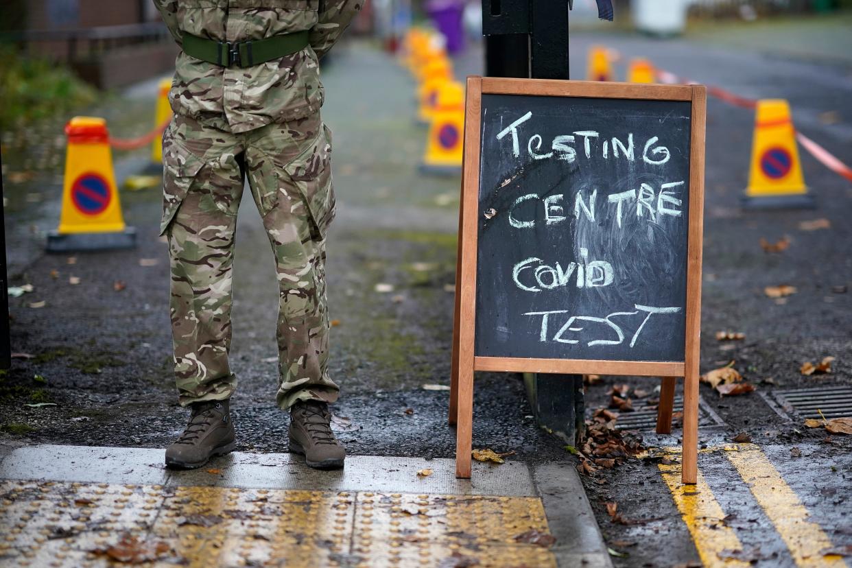 More than 23,000 people had been tested for covid-19 in the first three days of Liverpool’s mass testing trial (Getty Images)