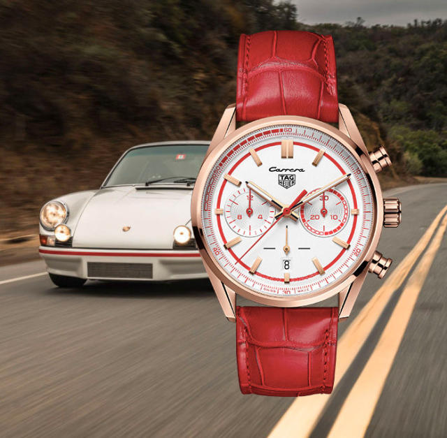 Porsche And Tag Heuer Launch New Carrera Chronograph Watch