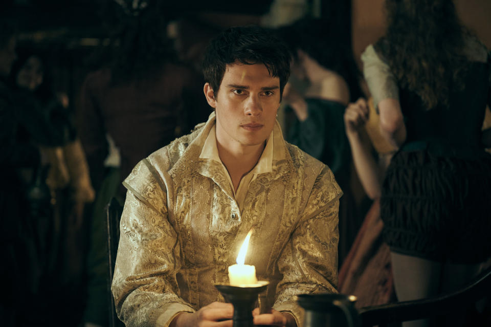 Nicholas Galitzine as George Villiers<span class="copyright">Rory Mulvey/Sky Studios Limited</span>