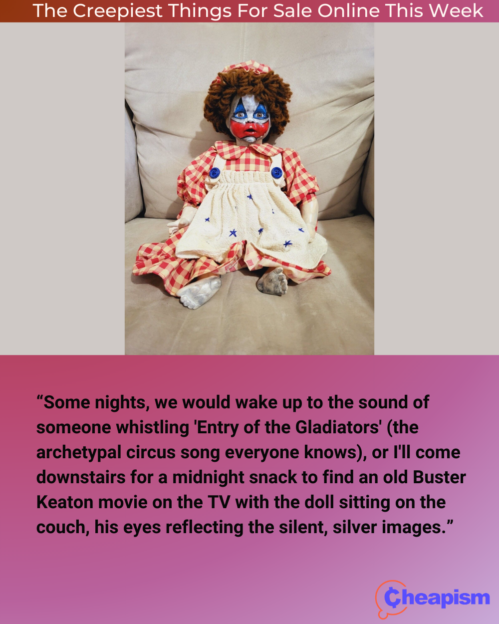 Haunted Clown Doll