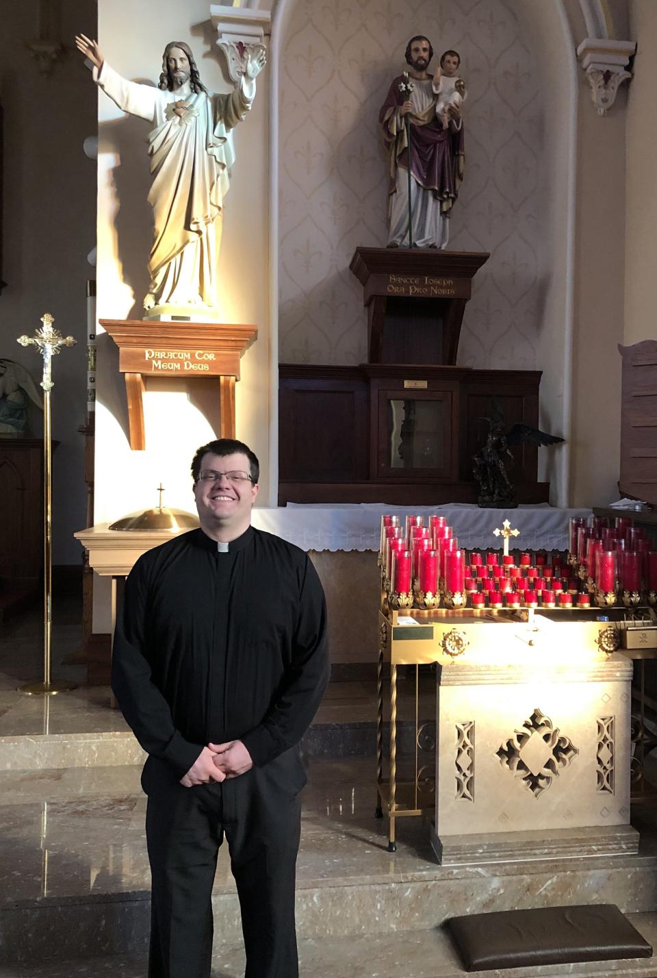 The Rev. Jeffery James Smith is the pastor at Saint Joseph Catholic Church in Crestline. He is also pastor at Sacred Heart of Jesus Catholic Church in Shelby.