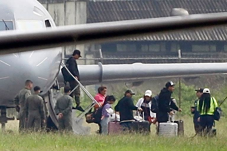 Familiares del narcotraficante ecuatoriano Adolfo Macías, alias 