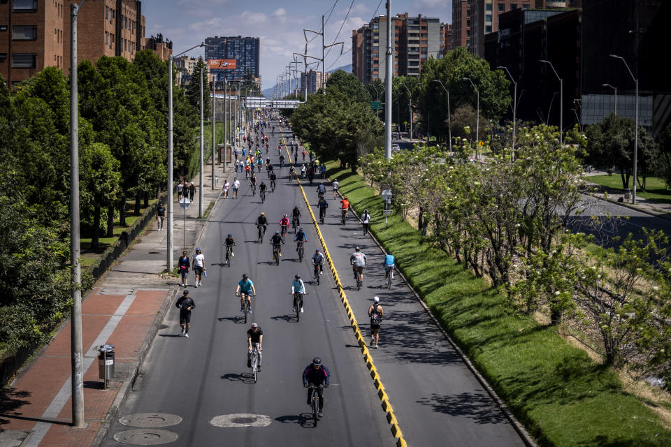 Bogotá es la meca de los ciclistas, pero la preocupación por los asaltos está aumentando. (Nathalia Angarita/The New York Times)