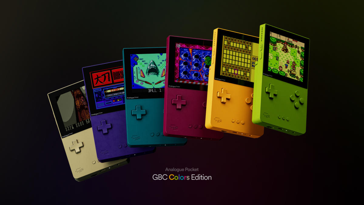 Os mais recentes consoles Pocket de edição limitada da Analogue são inspirados no Game Boy Color
 #ÚltimasNotícias #tecnologia