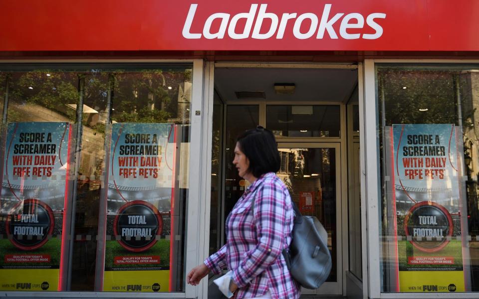 Entain Ladbrokes Australia - Daniel LEAL / AFP