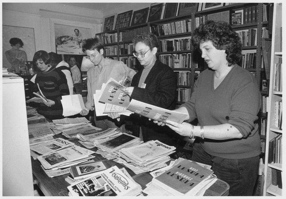 Lesbian Herstory Archives cofounder Joan Nestle. (Courtesy Lesbian History Archives)