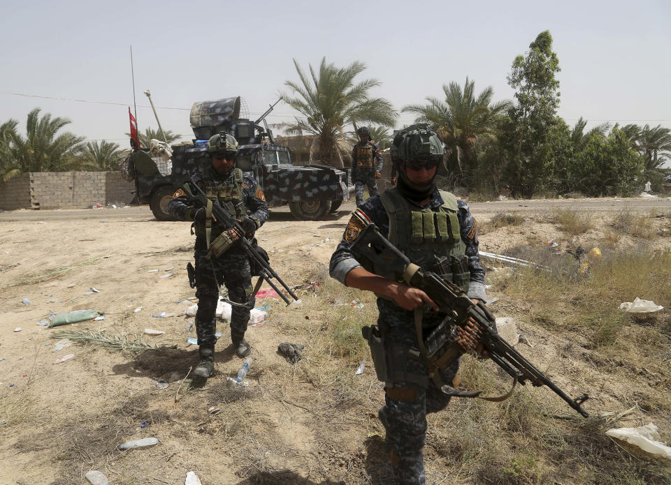 The battle for Fallujah, Iraq