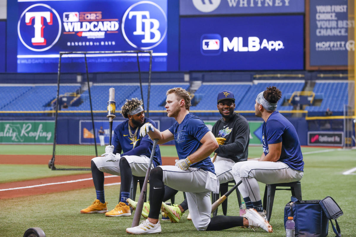 Rays-Rangers Wild Card Game 1 generates lowest MLB postseason attendance in  more than 100 years