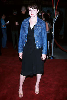 Gaby Hoffmann , star of 200 Cigarettes , Uncle Buck , Volcano and Sleepless In Seattle , at the LA premiere for South Park: Bigger, Longer & Uncut Photo by Jeff Vespa