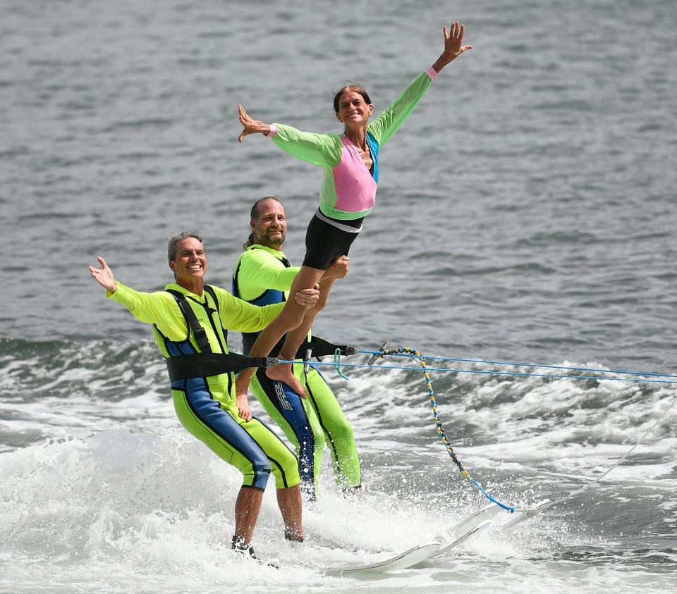 Sarasota Ski-A-Rees' spring season of weekly water ski shows continues April 7, 14, 21 and 28.