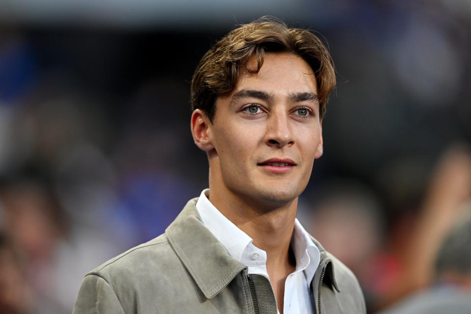 F1 driver George Russell in attendance (Getty Images)