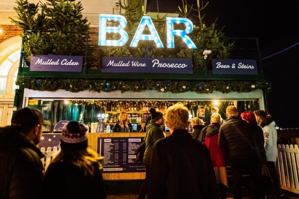 Bournemouth Echo: Apres Bar at Pavilion Terrace