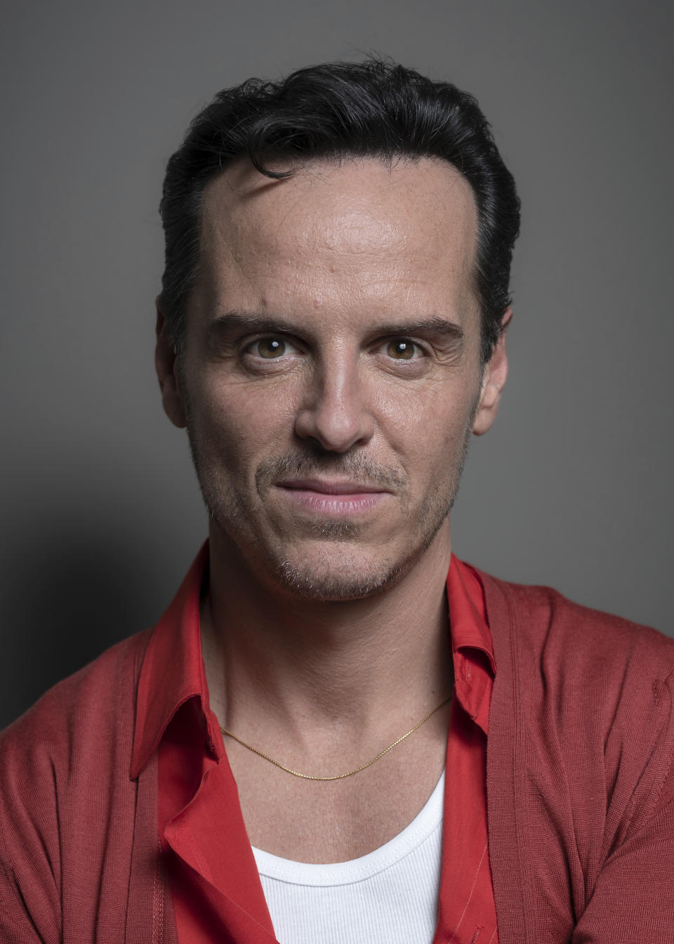 Andrew Scott poses for a portrait to promote the film "All of Us Strangers" on Tuesday, Nov. 28, 2023, in New York. (Photo by Christopher Smith/Invision/AP)