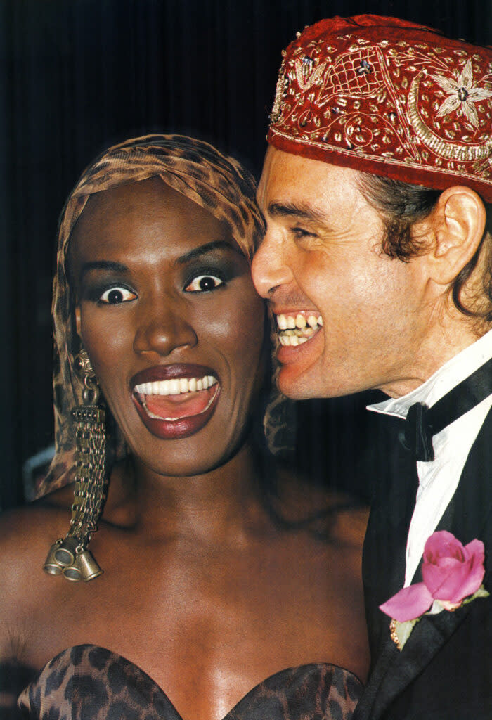 Grace Jones was one of the famous faces to grace the floor of Pacha in the 1980s