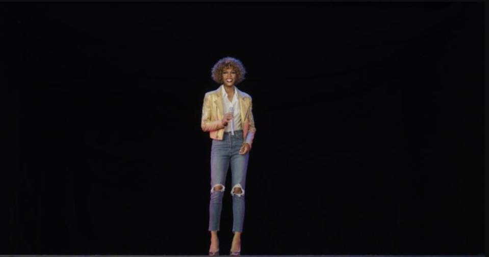 Whitney Hologram (Whitney Hologram concert)