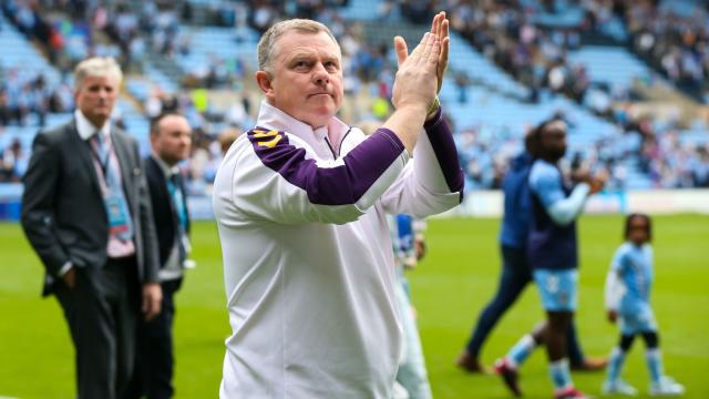 Mark Robins relishing play-off opportunity as Coventry 'rise together'