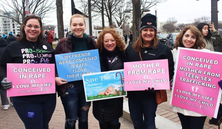 Scenes from the 47th annual March for Life in Washington, D.C, January 24, 2020