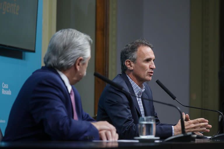 Gabriel Katopodis y Alberto Fernández