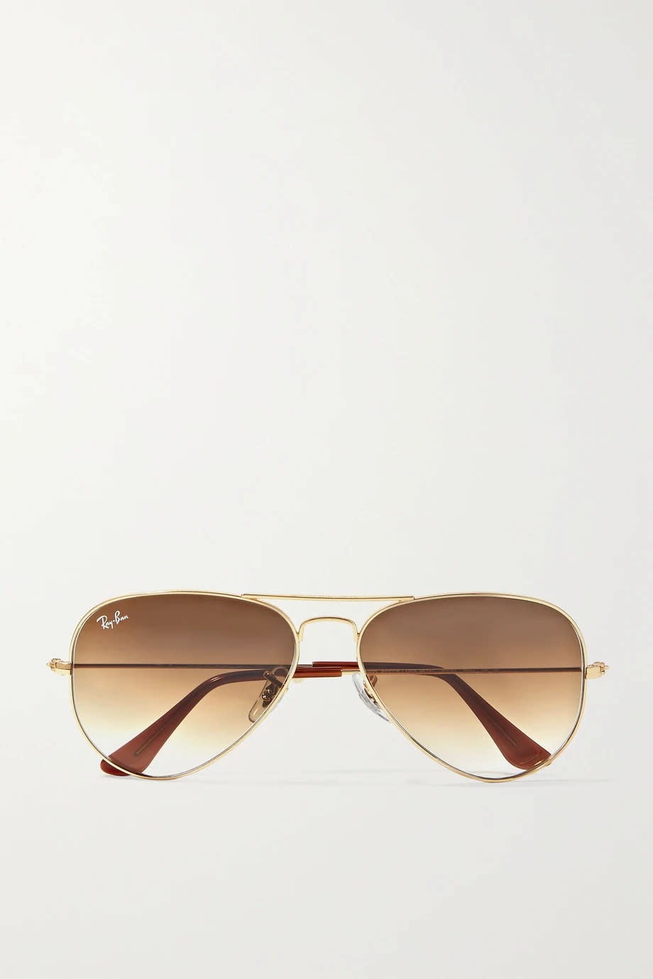 RAY-BAN Aviator gold-tone sunglasses