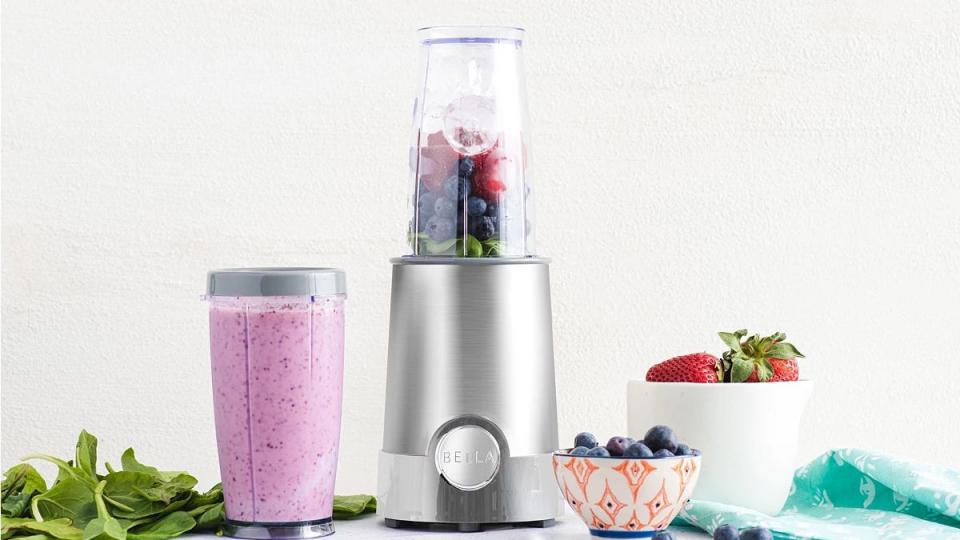 More than 970 Macy's shoppers praised this Bella blender for its compact size and blending speed.