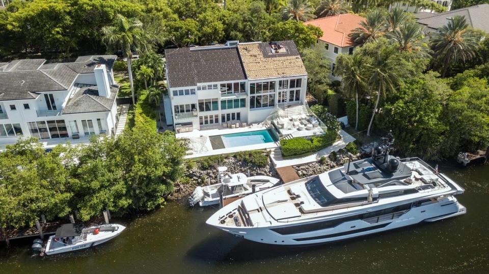 The Cocoplum home of developer Sergio Pino in the Cocoplum area of Coral Gables, Florida, on Tuesday, July 16, 2024.