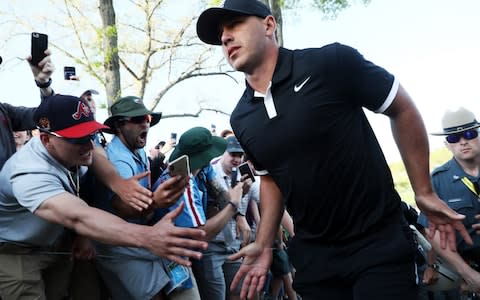 Koepka is on course to become the first player ever to win the US Open and the USPGA back-to-back - Credit: GETTY IMAGES