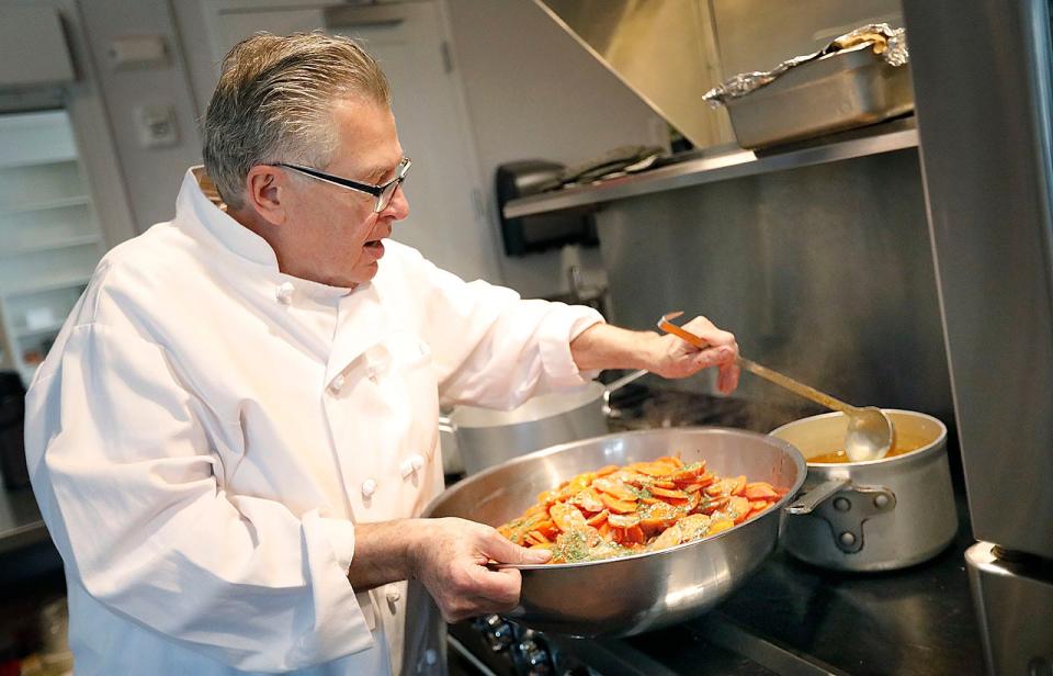 Fred Willette, 67, of Cohasset, is a retired chef who works four days a week at the Scituate Senior Center. 
Thursday, Feb. 24, 2022