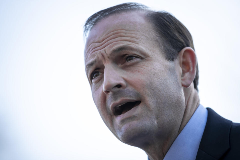  South Carolina Attorney General Alan Wilson speaks during a press conference of Republican attorneys general in Washington, D.C., on Jan. 22, 2020. (File/Drew Angerer/Getty Images)