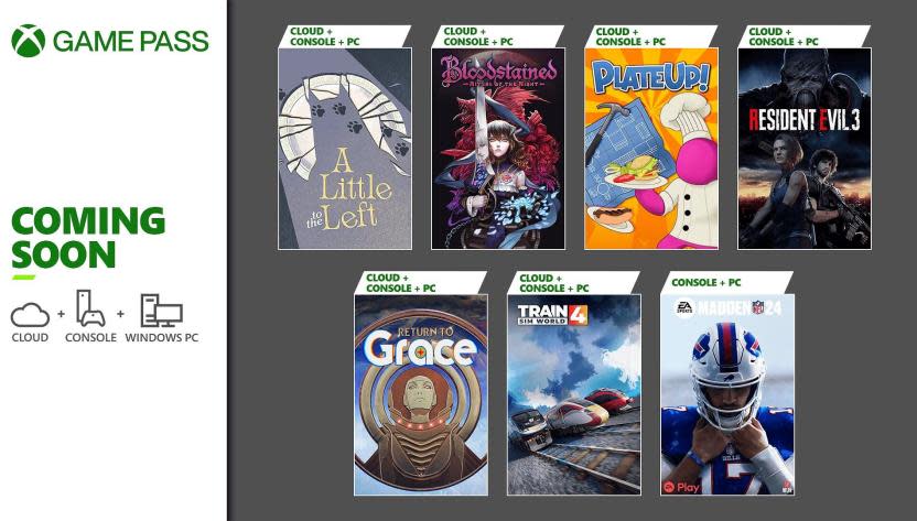 Estos atractivos juegos llegarán a Xbox Game Pass