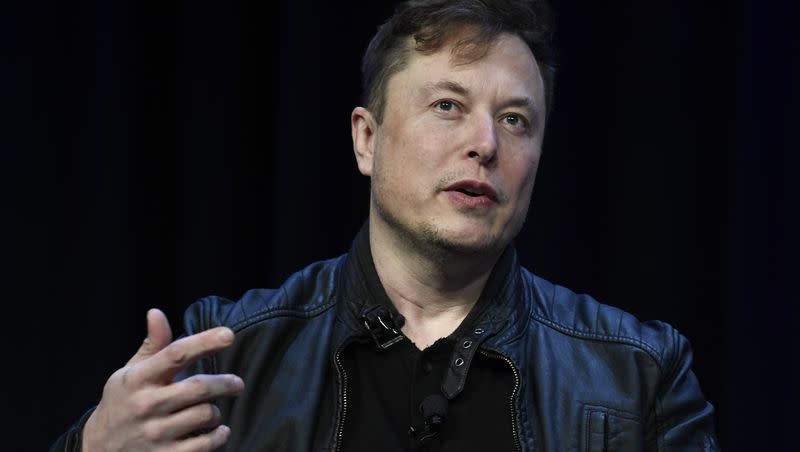 Tesla and SpaceX CEO Elon Musk speaks at the SATELLITE Conference and Exhibition, on March 9, 2020. Musk has threatened to sue the Anti-Defamation League for lost profits on the platform X..