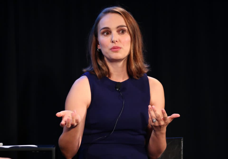 Natalie Portman revealed she had 100 stories of sexual misconduct whilst here at the Vulture Festival. Source: Getty