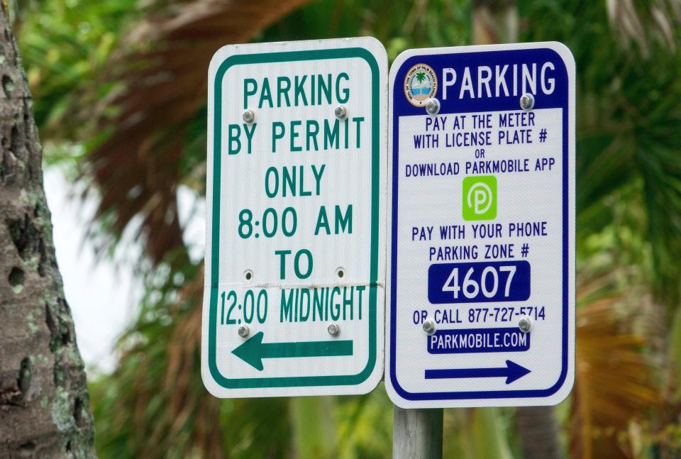 Improved signage was one of the recommendations before the Business and Administrative Committee to improve parking in town.